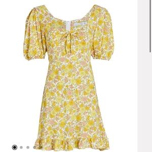 FAITHFULL THE BRAND Agathe Floral Mini Dress